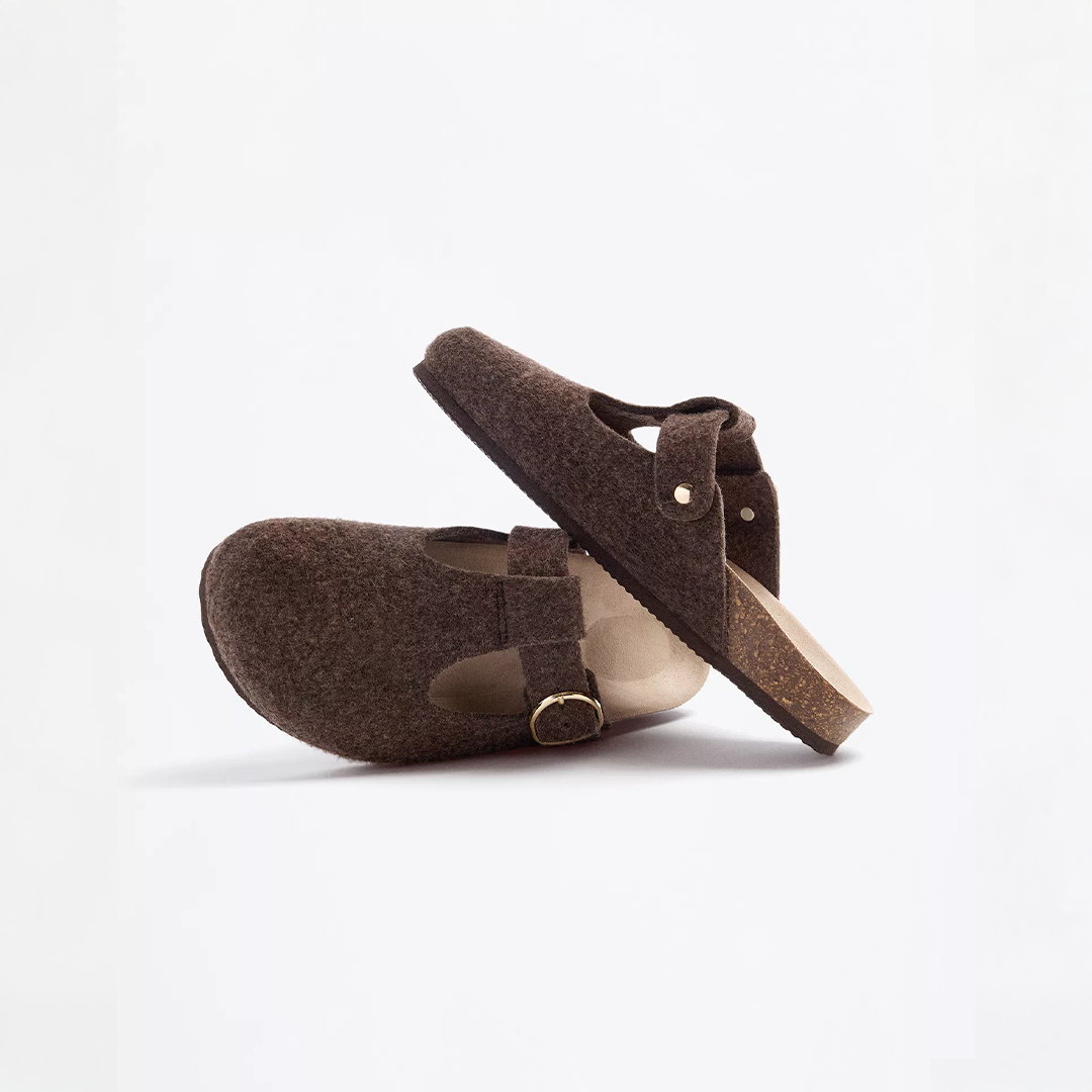 Sabots femme avec boucle – Style italien