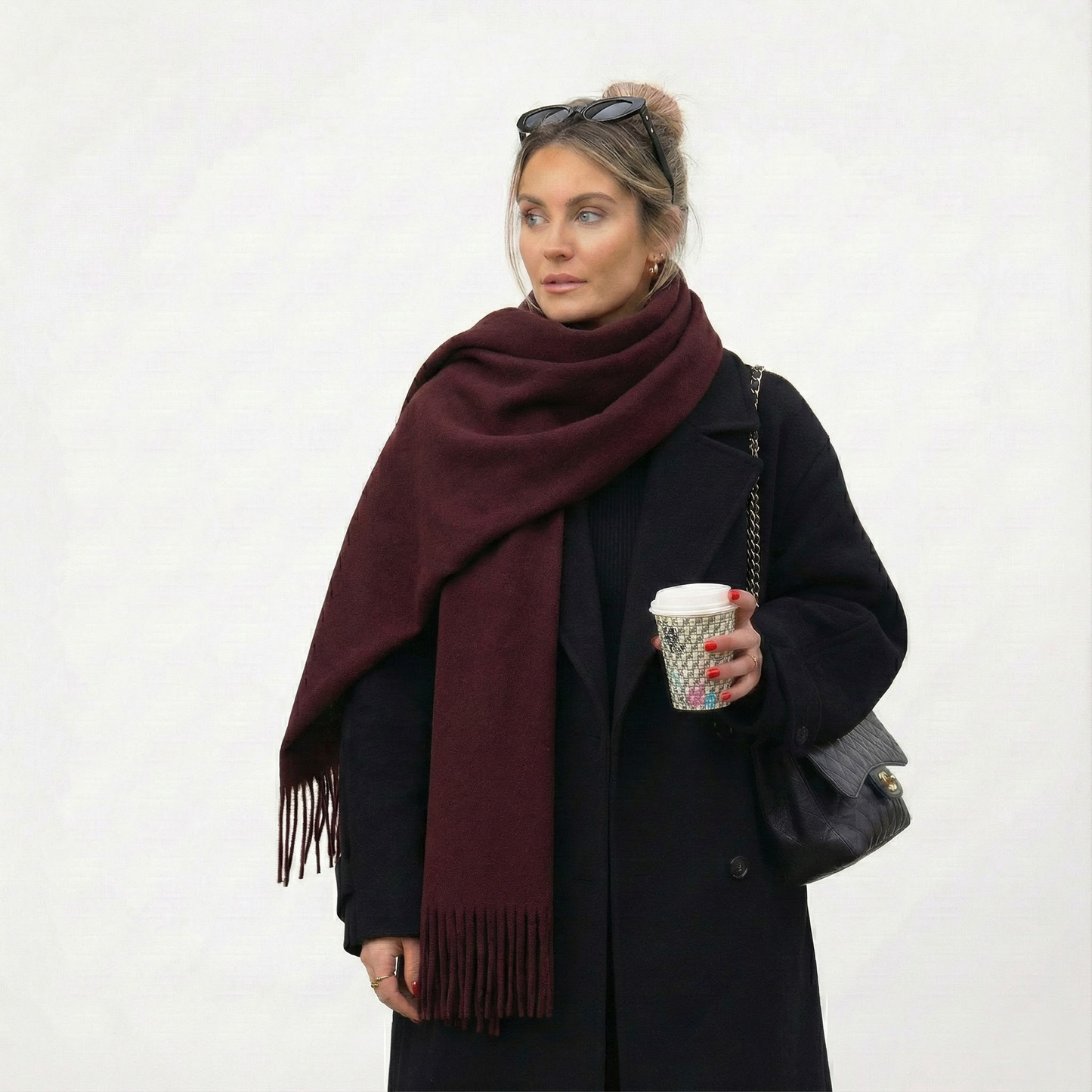 Cache-Cou Rouge Tendance – Doux, Chaud & Ultra Chic