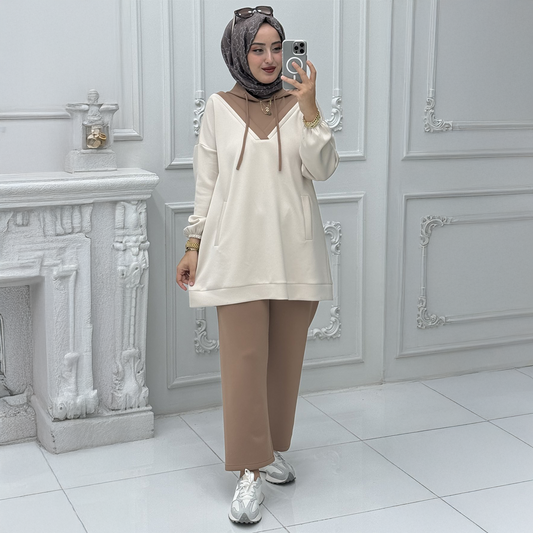 Ensemble survêtement décontracté 2 pièces