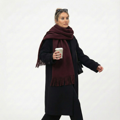 Cache-Cou Rouge Tendance – Doux, Chaud & Ultra Chic