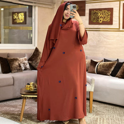 Abaya Royale Avec Foulard