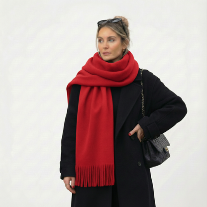 Cache-Cou Rouge Tendance – Doux, Chaud & Ultra Chic