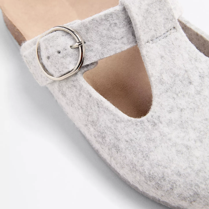 Sabots femme avec boucle – Style italien