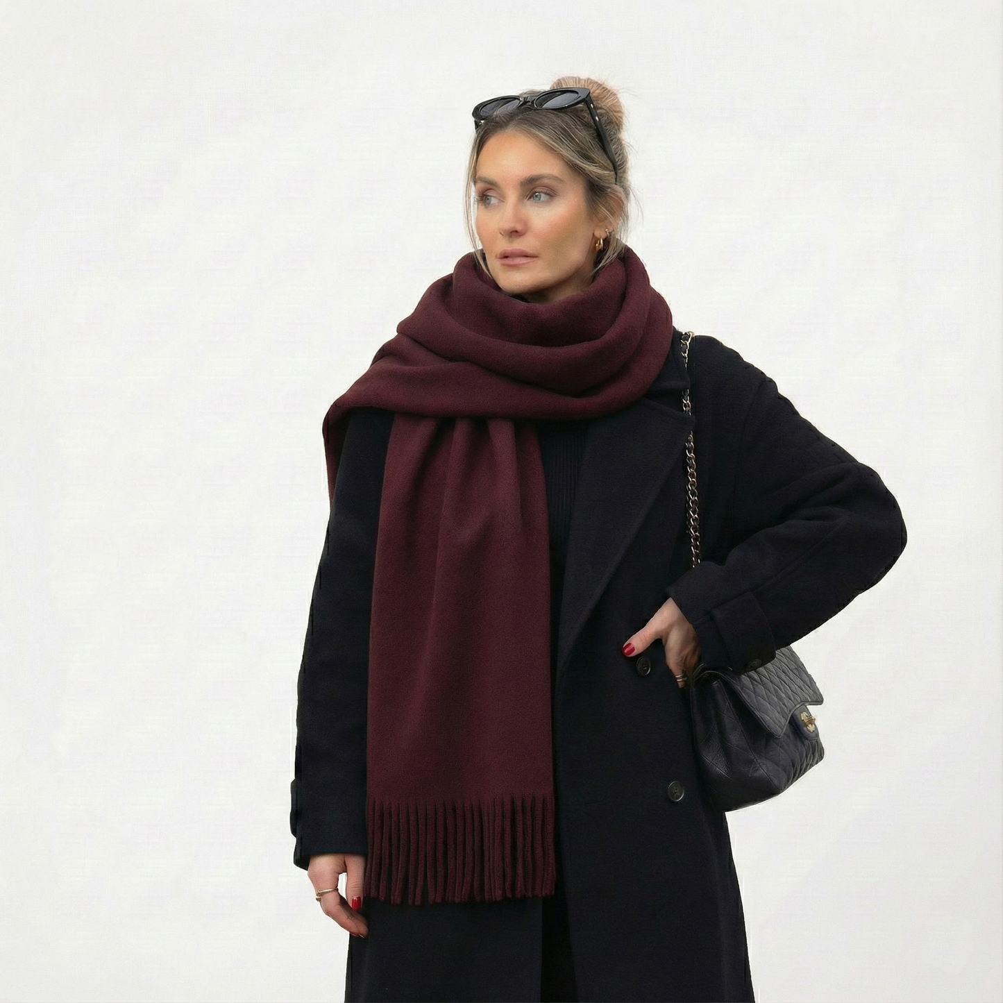 Cache-Cou Rouge Tendance – Doux, Chaud & Ultra Chic